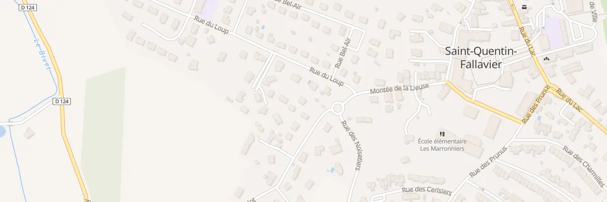 Plan du 24 Rue du Goriot à Saint-Quentin-Fallavier