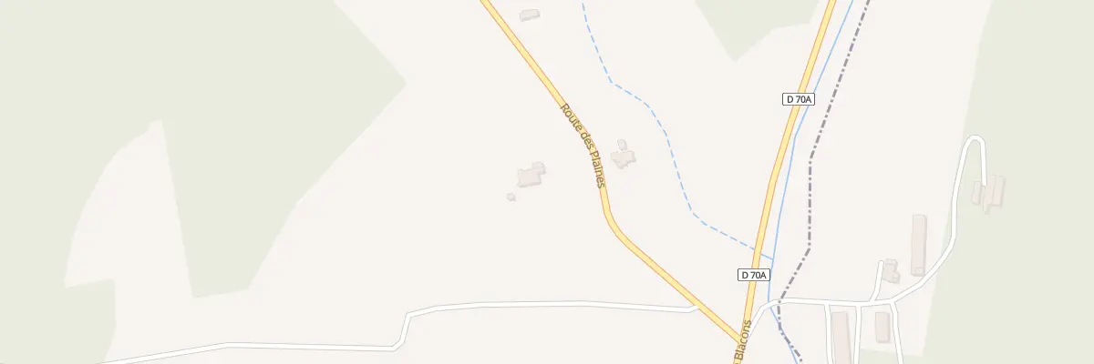 Plan du 5075 Les Plaines à Suze