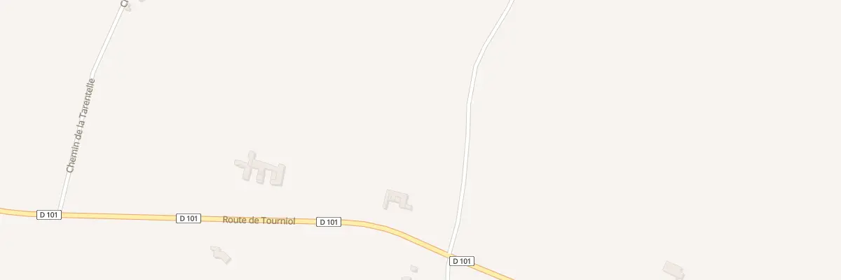 Plan du 1675 Rte de Tourniol à Bésayes