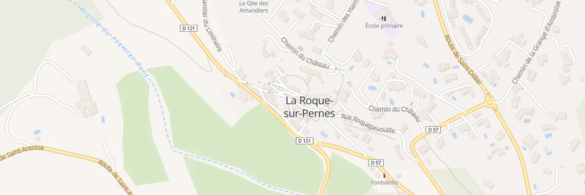 Plan du 5029 Le Village à La Roque-sur-Pernes