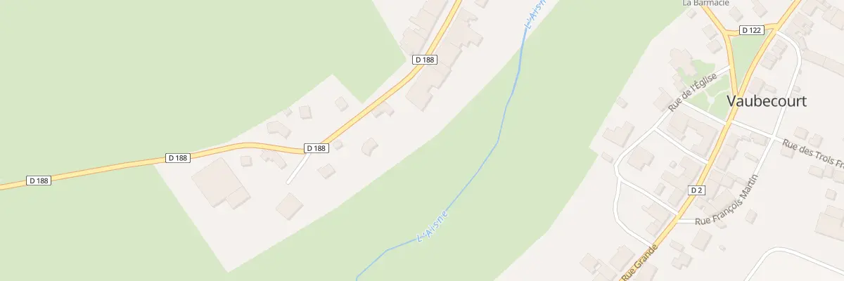 Plan du 19 Rue de Bourgogne à Vaubecourt