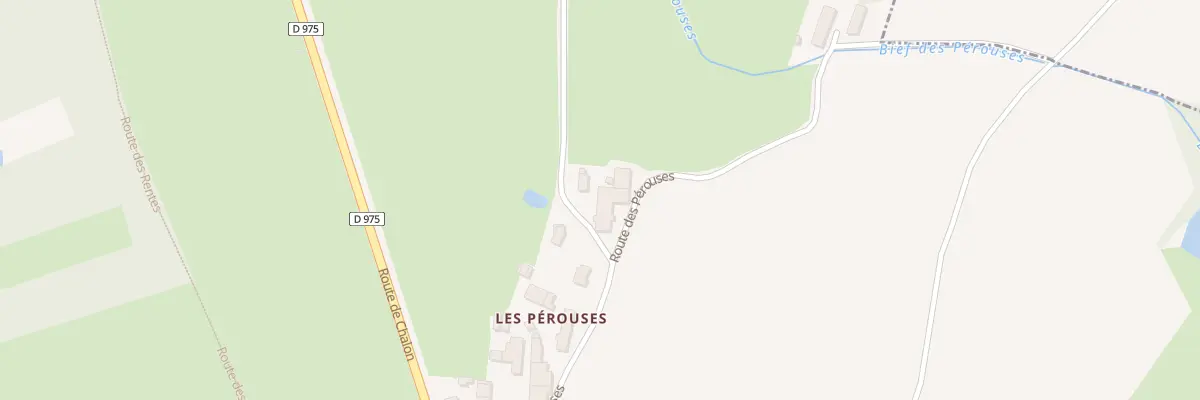 Plan du 285 Rte des Pérouses à Saint-Julien-sur-Reyssouze