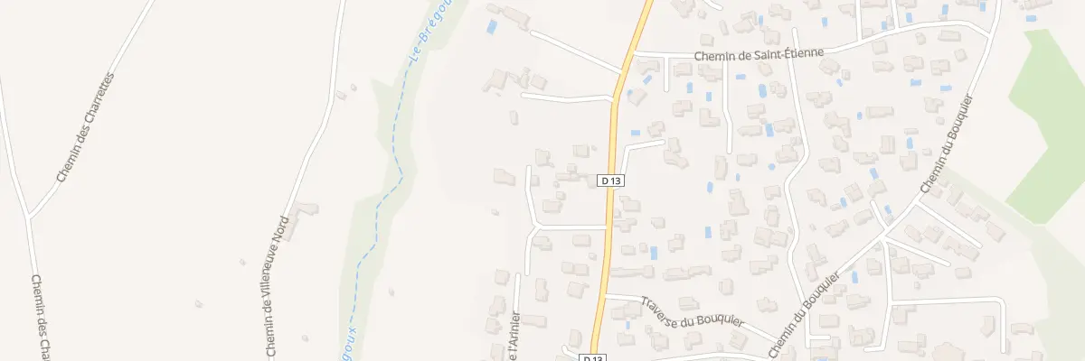 Plan du 639 Av Charles de Gaulle à Caromb