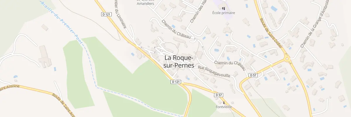 Plan du 5253F Le Village à La Roque-sur-Pernes