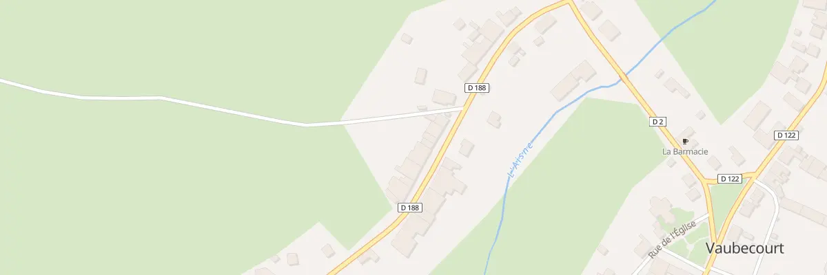 Plan du 18 Rue de Bourgogne à Vaubecourt