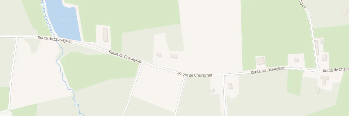 Plan du 1194 Rte de Chaveyriat à Montracol
