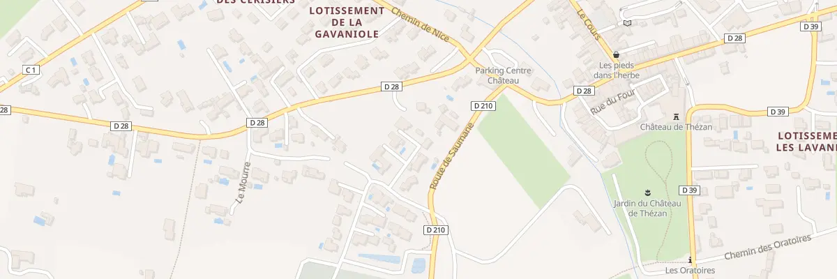 Plan du 62 Che du Campas à Saint-Didier