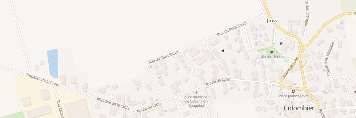 Plan du 101 Rue du Bocage Fleuri à Colombier-Saugnieu