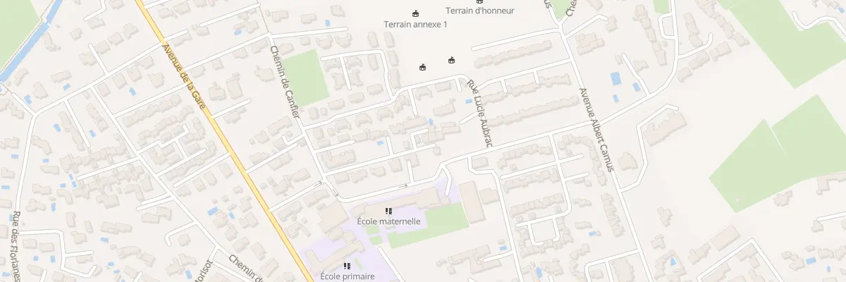 Plan du 348D Che de Canfier à Robion