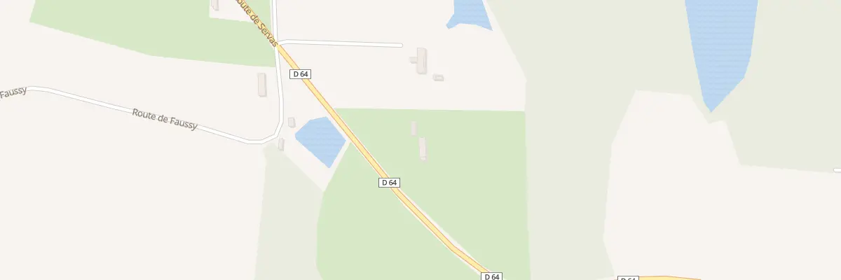 Plan du 2791 Rte de Servas à Condeissiat