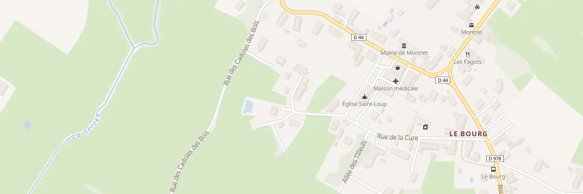 Plan du 150 Chem de la Prairie à Montret