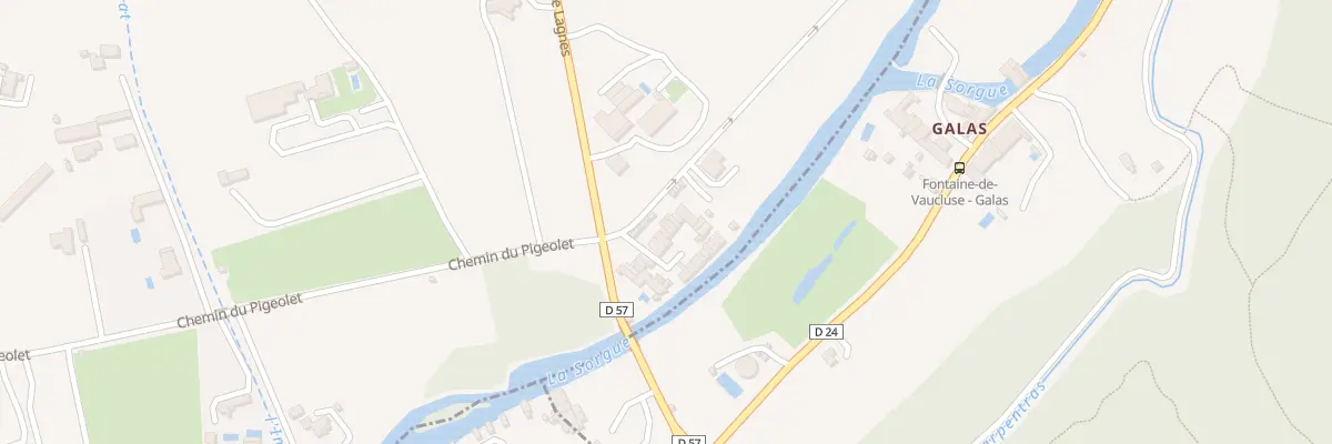Plan du 5252 Four du Cony à Saumane-de-Vaucluse