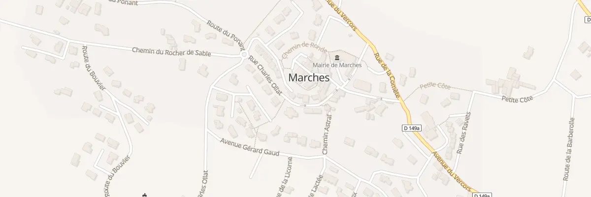 Plan du 16 Tra des Ecolières à Marches