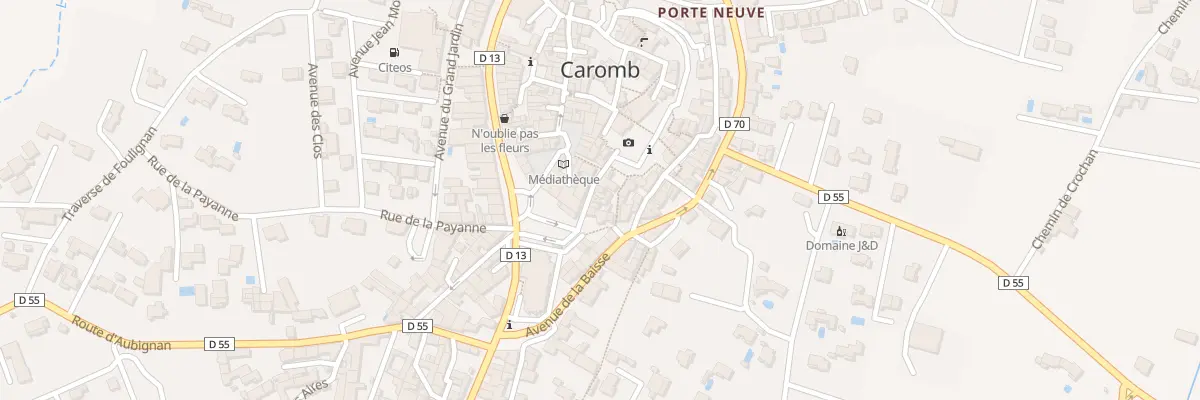 Plan du 18 Rue des Estourdoules à Caromb