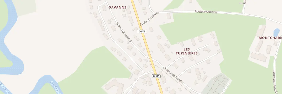 Plan du 545 Rue du Grand Pré à Saint-Julien-sur-Reyssouze