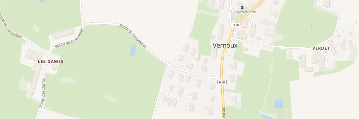 Plan du 29 Imp de la Collonge à Vernoux