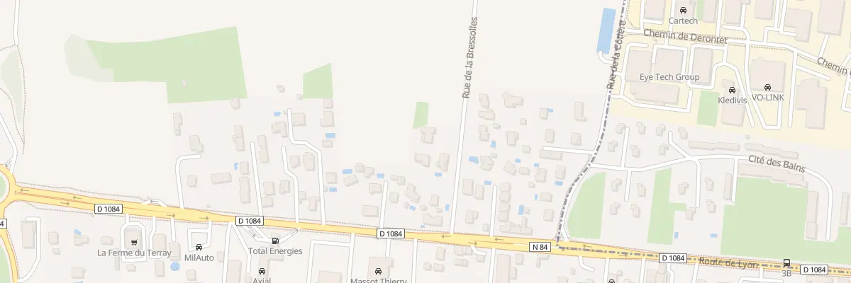 Plan du 119 Rue de Bressolles à Balan