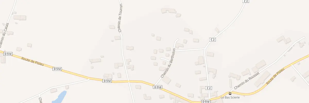 Plan du 4 Che du Bertholon à Pommier-de-Beaurepaire