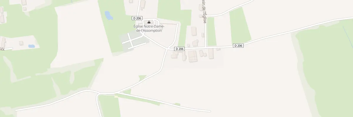 Plan du 4 Chem de l’Eglise à Savigny-sur-Seille