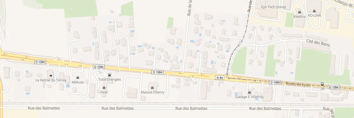 Plan du 48 Rue de Bressolles à Balan