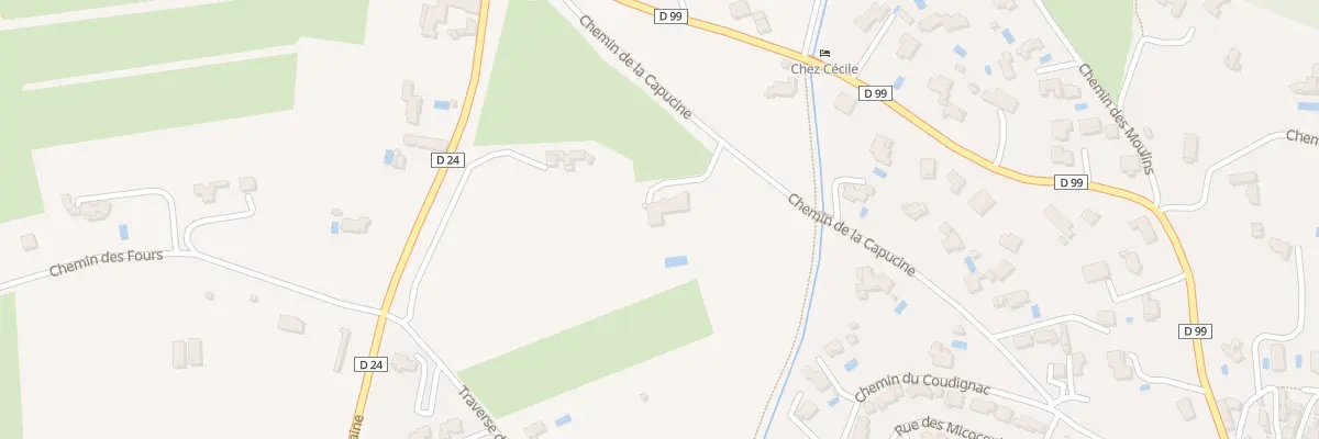Plan du 331 Che de la Capucine à Lagnes
