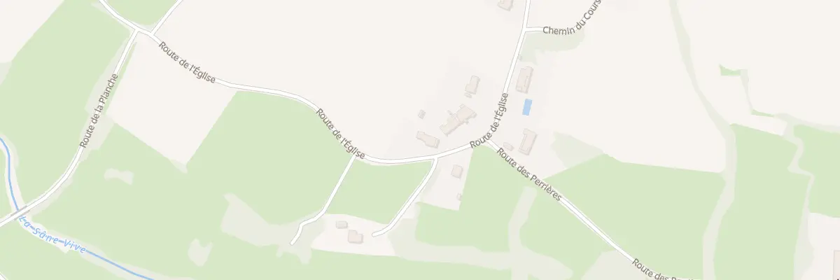 Plan du 870 Rte de l’Eglise à Ménetreuil