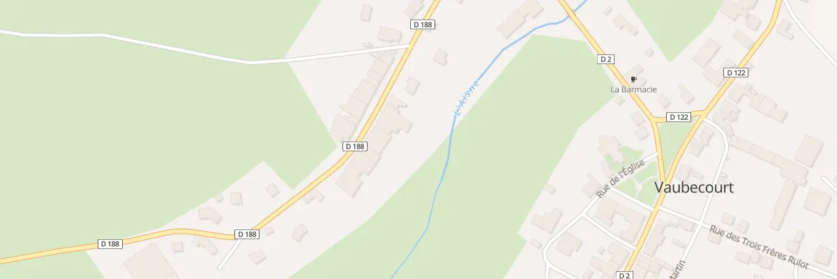 Plan du 17 Rue de Bourgogne à Vaubecourt