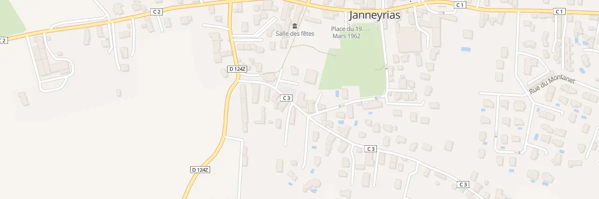 Plan de Che du Luisset à Janneyrias