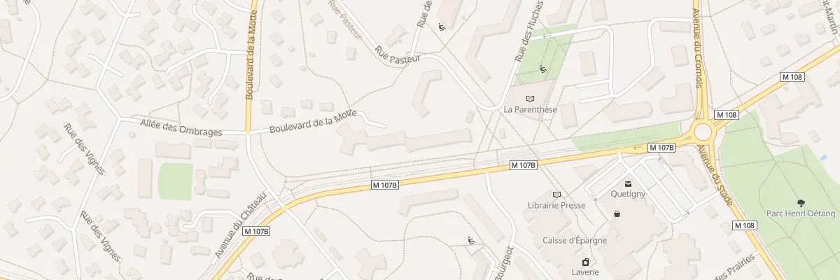 Plan du 18 Av du Château à Quetigny