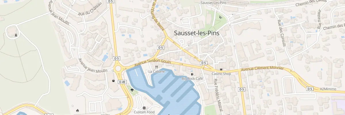 Plan du 16 Av Siméon Gouin à Sausset-les-Pins