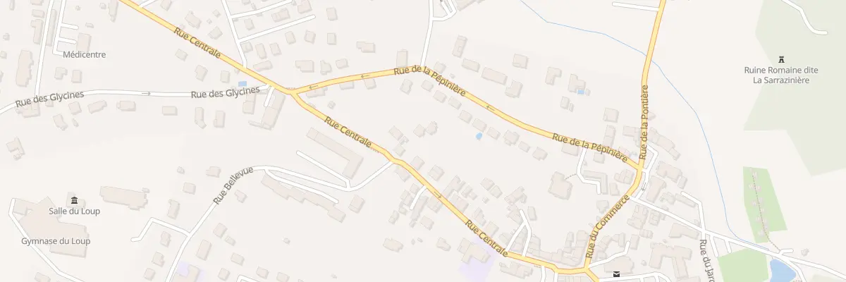 Plan du 270 Rue Centrale à Saint-Quentin-Fallavier
