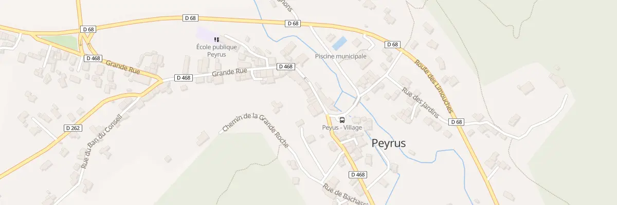 Plan du 40 Rue Grande Rue à Peyrus