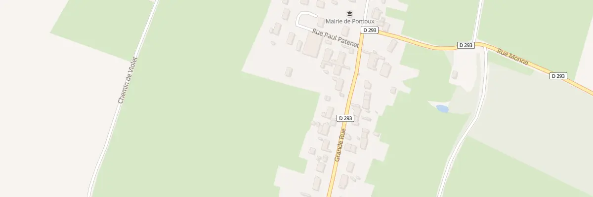 Plan du 36 Grande Rue à Pontoux