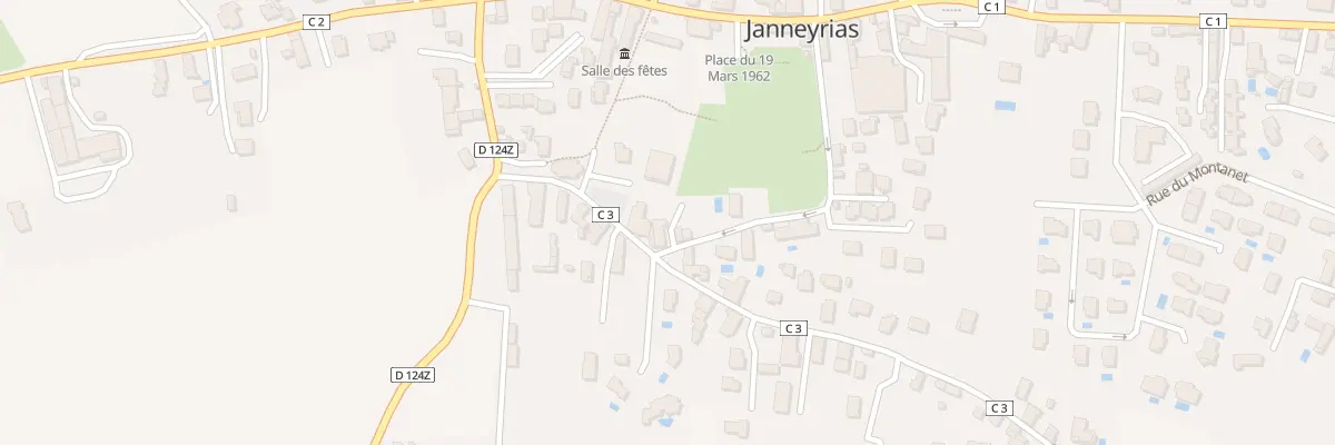 Plan du 264 Che des Châtaigniers à Janneyrias