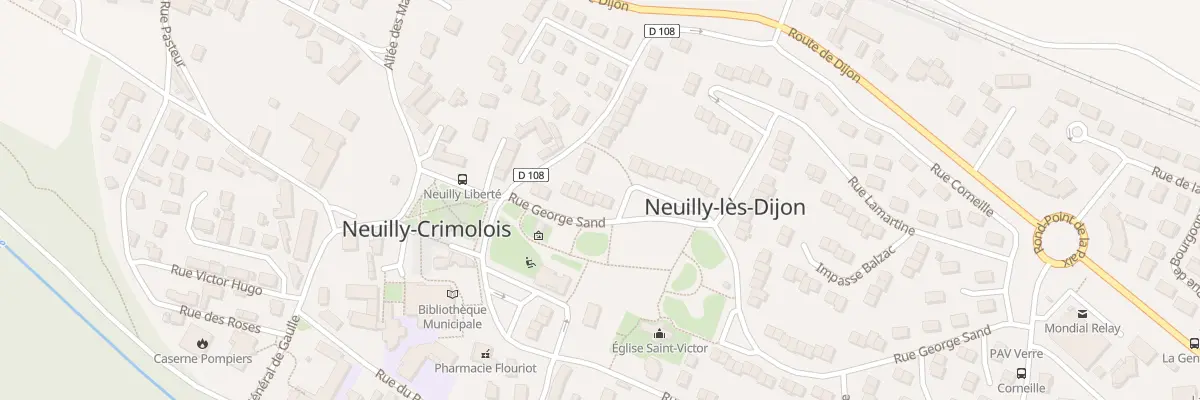 Plan du 13 Rue George Sand à Neuilly-Crimolois