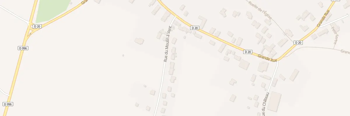 Plan du 105 Rue du Moulin à Vent à Broin
