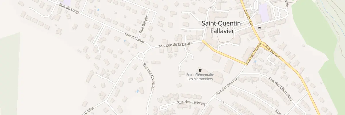Plan du 37 Mte de la Lieuse à Saint-Quentin-Fallavier