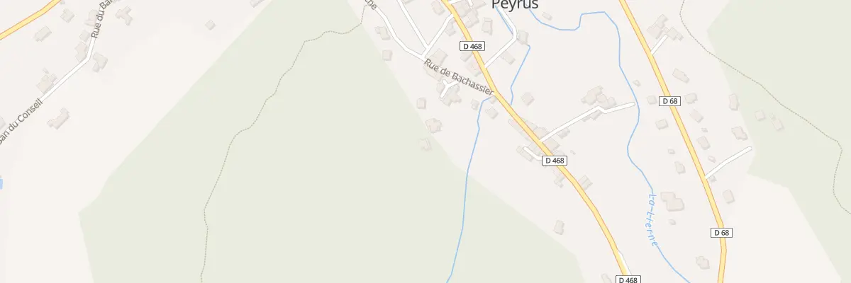 Plan du 135 Che des Ducs à Peyrus