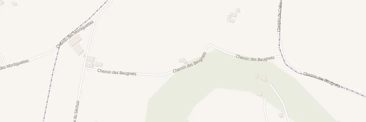 Plan du 5029 Les Beugnets à Triors
