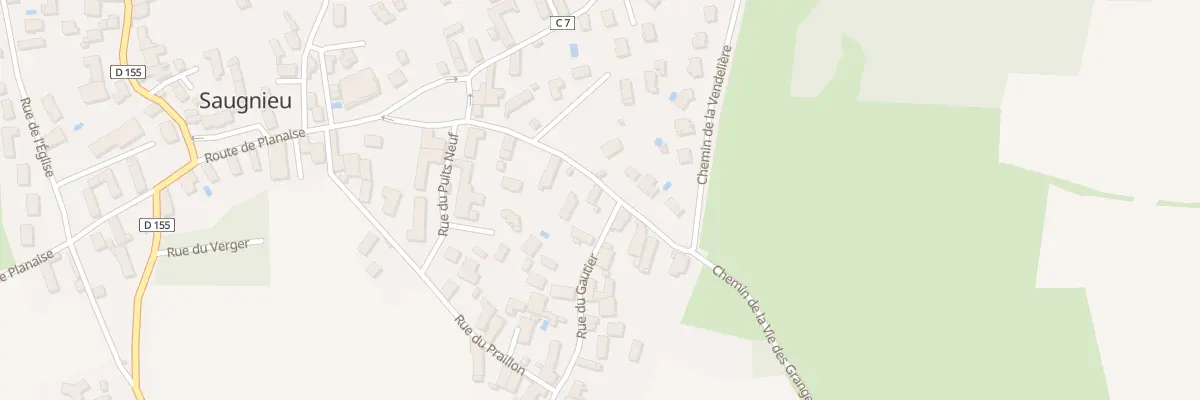Plan du 565 Rue du Gautier à Colombier-Saugnieu