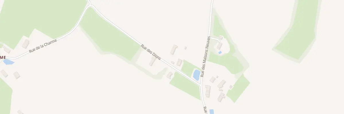 Plan du 110 Rue des Dions à Montret