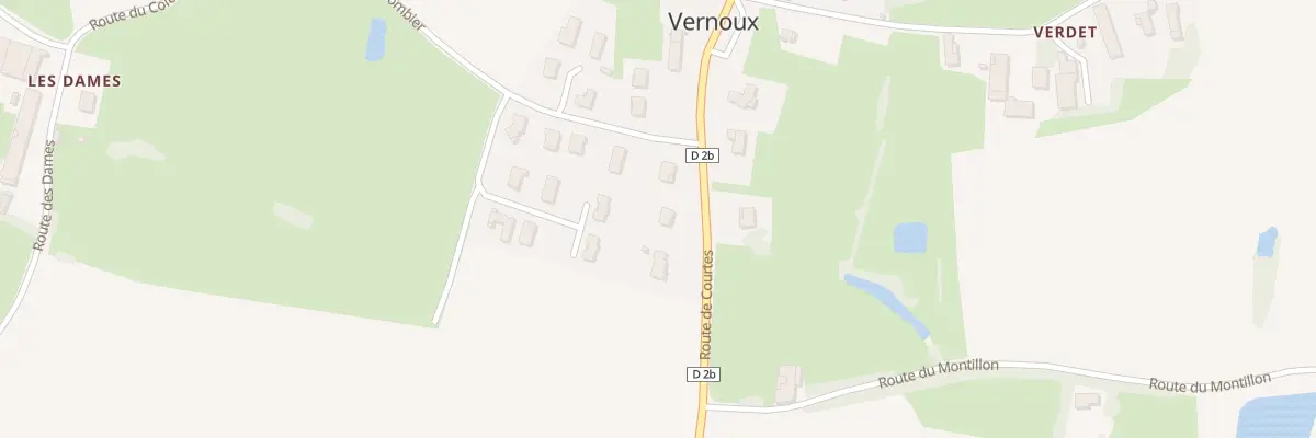 Plan du 226 Rte de Courtes à Vernoux