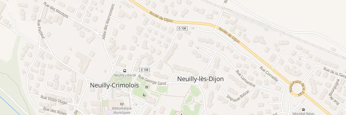 Plan du 10 Rue de la Glacière à Neuilly-Crimolois
