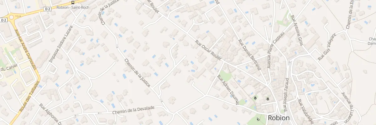 Plan du 6474F Che de la Justice à Robion