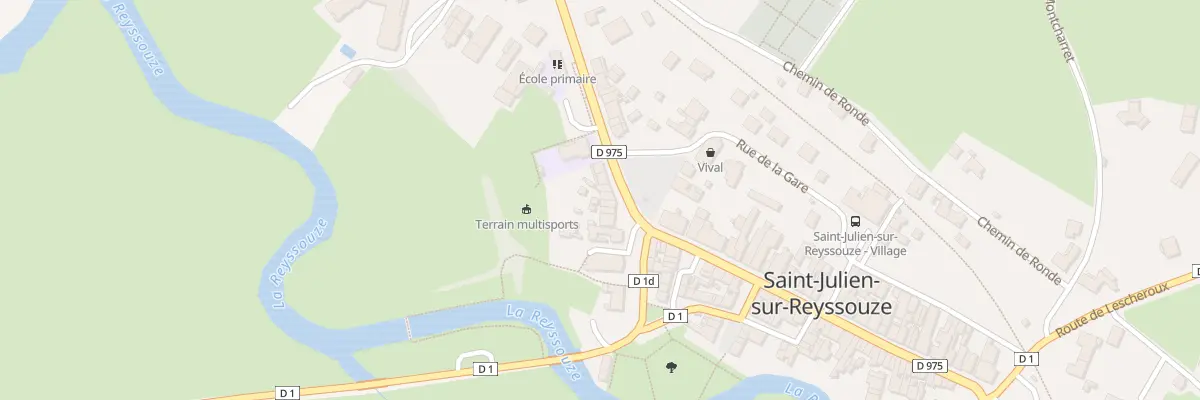 Plan du 33 Rte de Châlon à Saint-Julien-sur-Reyssouze