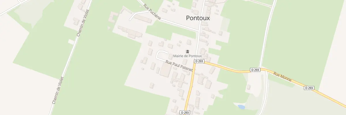 Plan du 7 Rue Paul Patenet à Pontoux