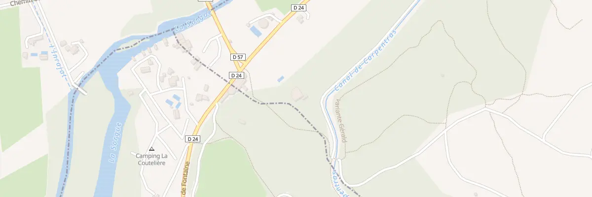 Plan du 5258 Galas à Lagnes