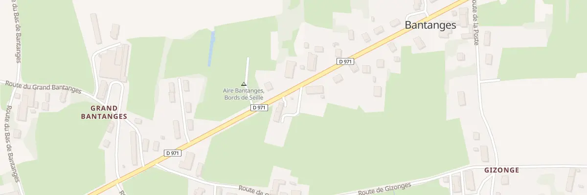 Plan du 687 Rue du Bourg à Bantanges