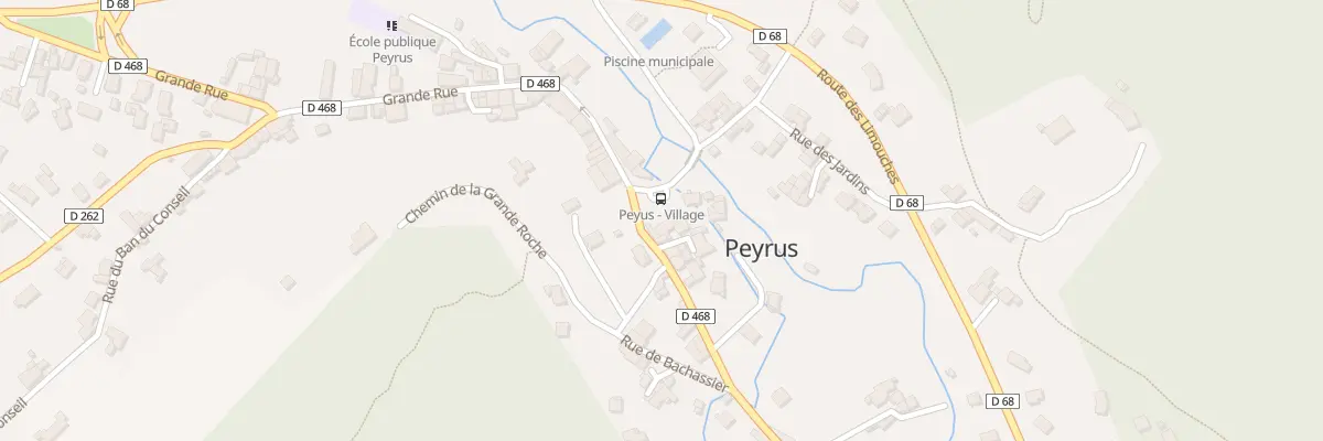 Plan du 33 Rue Grande Rue à Peyrus