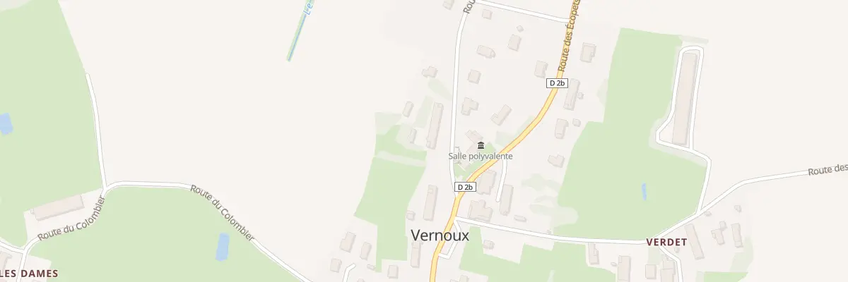 Plan du 43 Rte du Tronchet à Vernoux